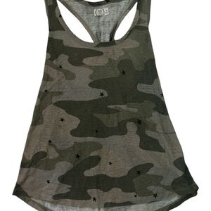 24/7 Comfort Apparel Green Tank Top Racerback
